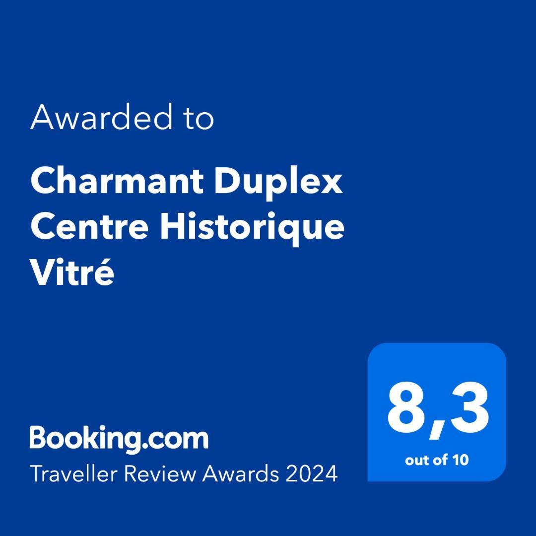 Charmant Duplex Centre Historique Vitre Εξωτερικό φωτογραφία